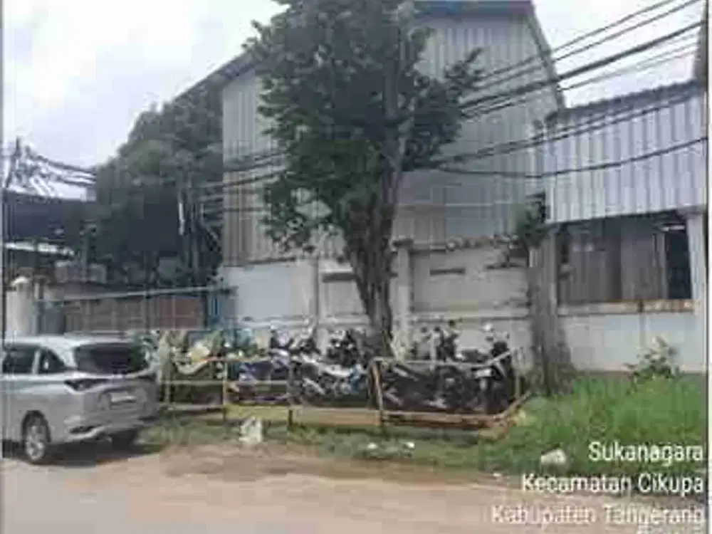 gudang cikupa bonen lt 2770 murah jual cepat