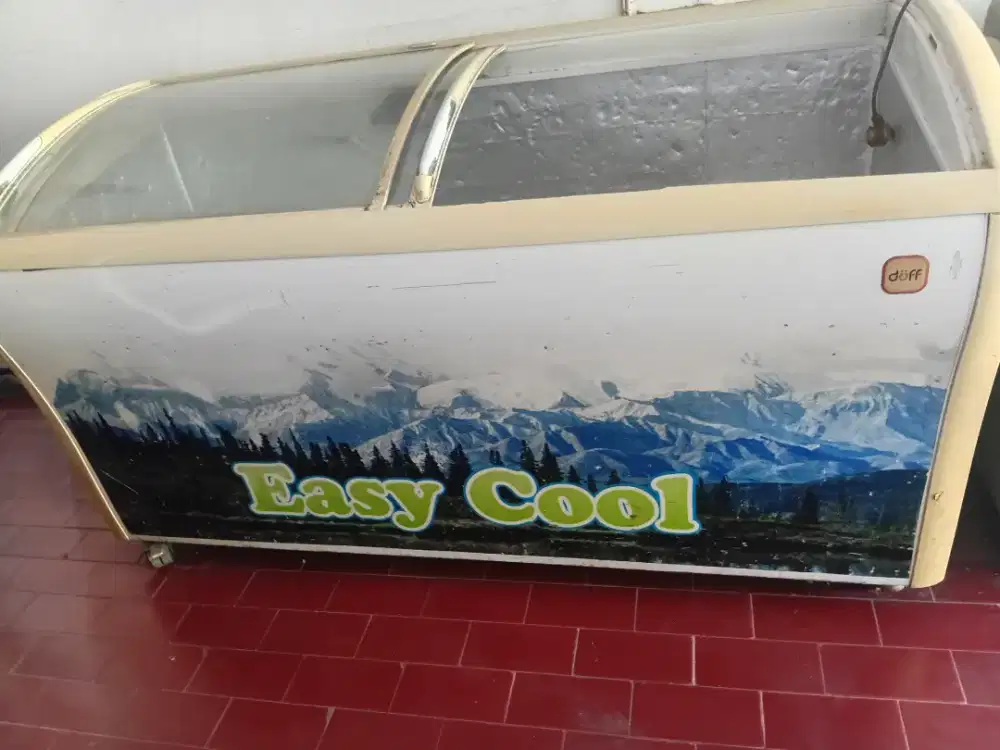 Freezer box tutup kaca 538lt