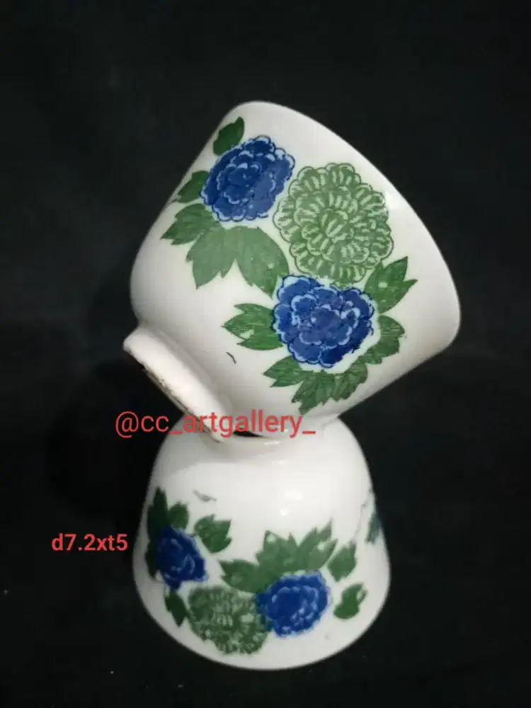 2 CAWAN/ CANGKIR TEH/CUCING CHINA LAWAS