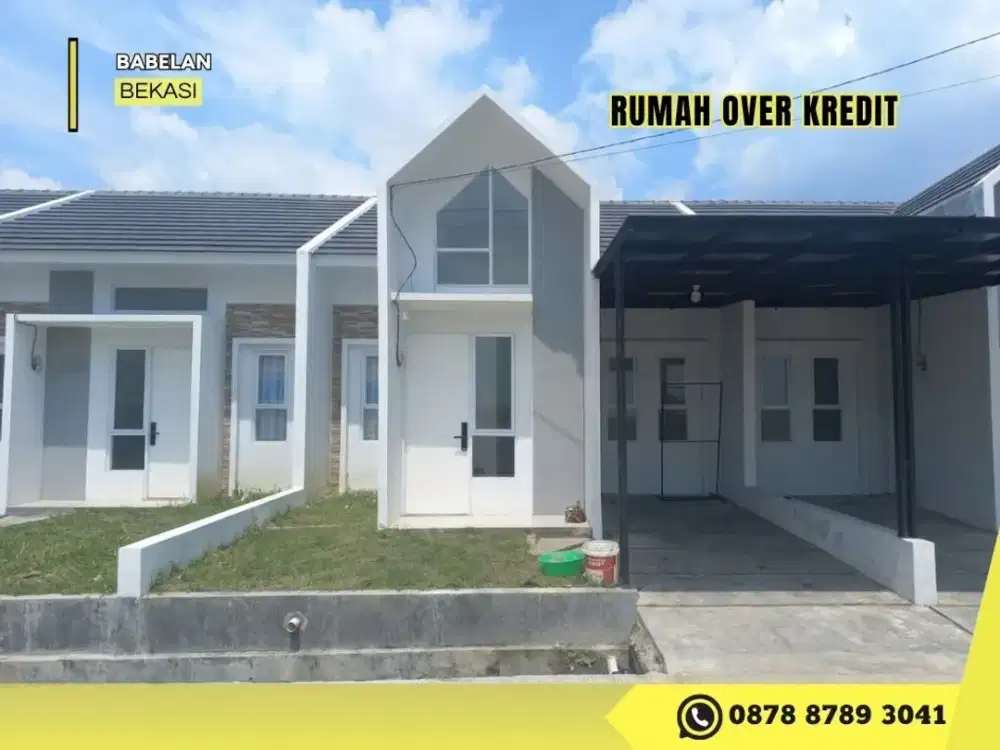 Take Over Rmh 69JT dkt Tol di Perum Green Babelan Asri Bekasi