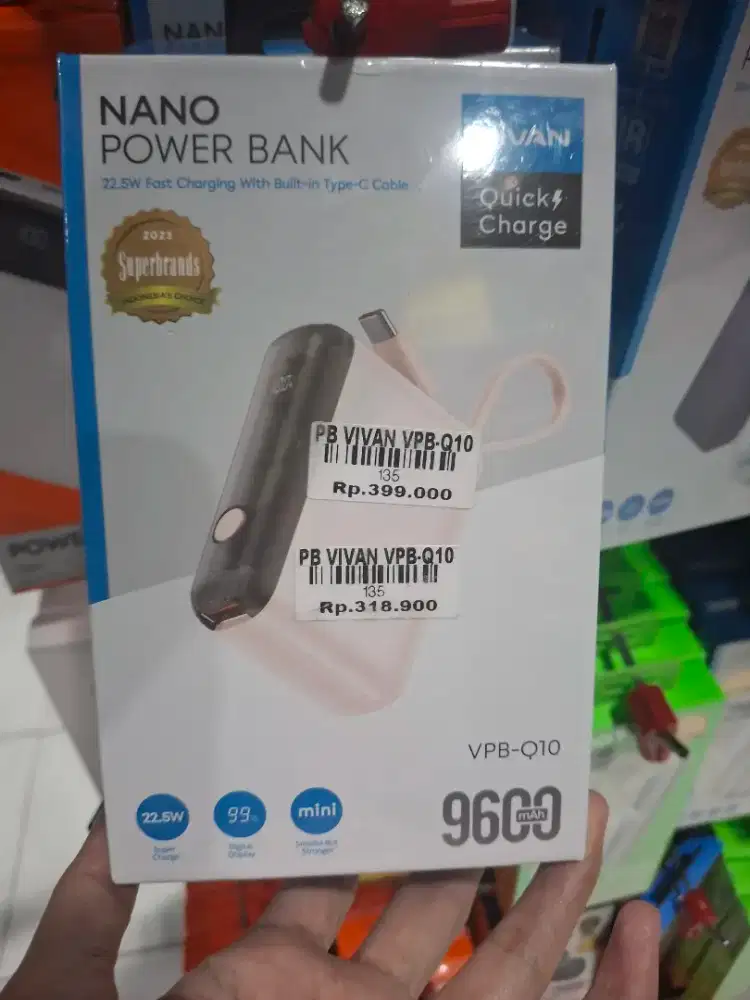 ATLANTIS DAHSYAT POWERBANK VIVAN VPB Q10