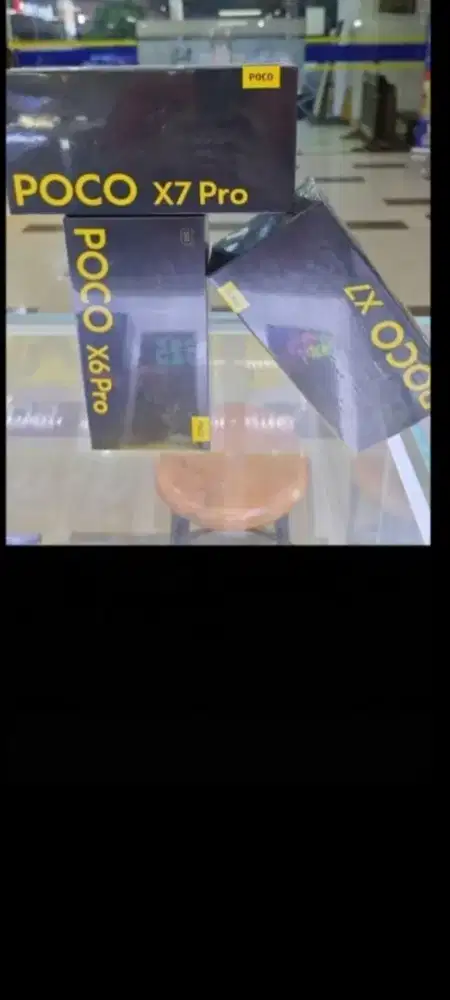Xiaomi poco X7 ram 12gb 512gb layar lengkung pro dan8gb resmi 5G