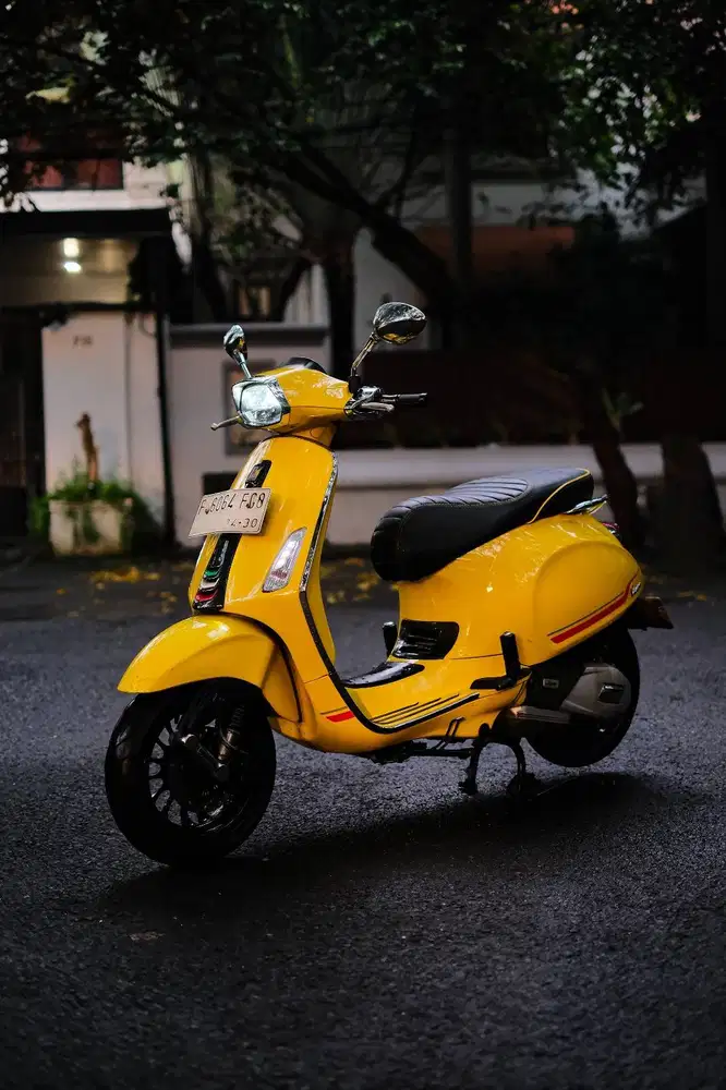 JUAL VESPA MATIC BEKAS/SECOND SPRINT 2022 MURAH BERGARANSI