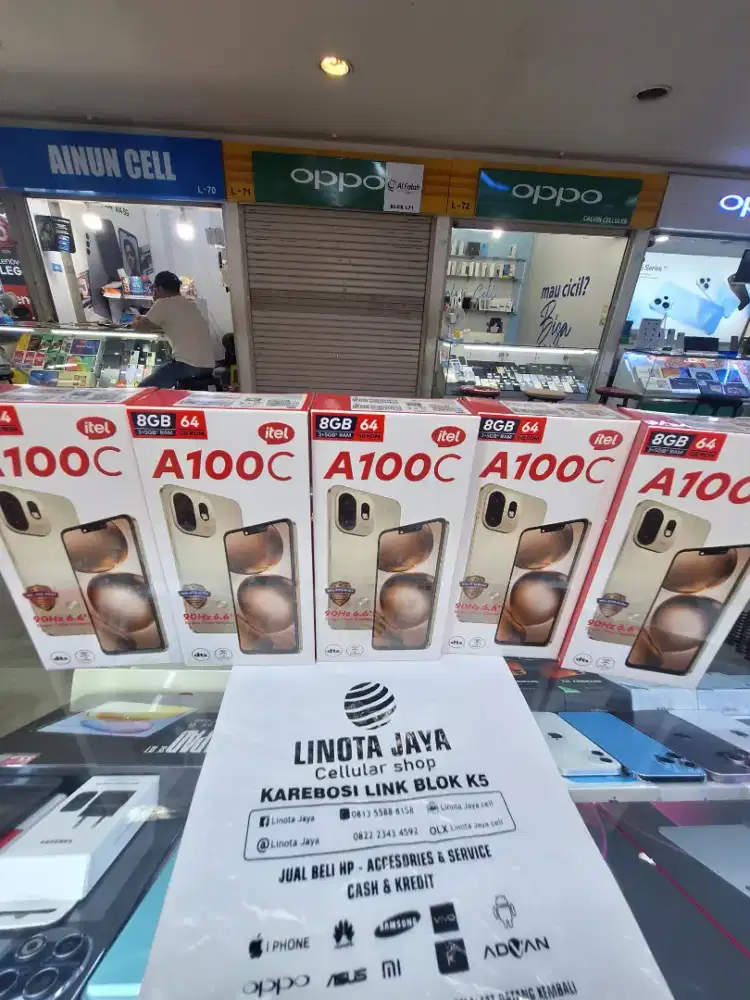 Itel A100c ram 3+5/64gb new