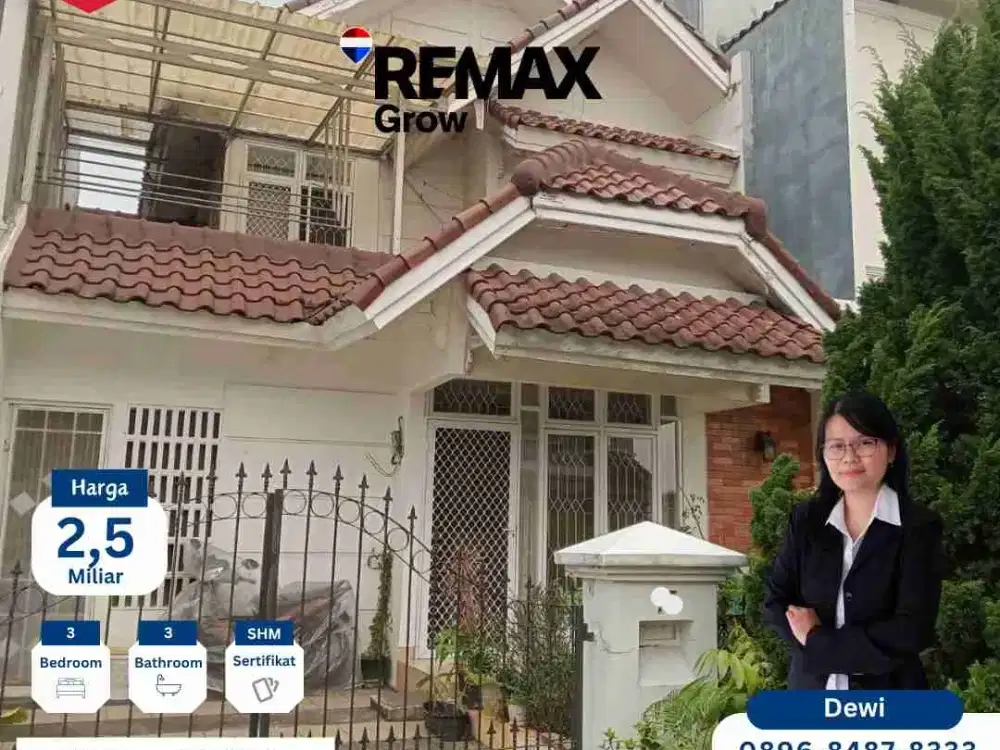 Dijual Rumah Rapi Elegan di Lippo Central