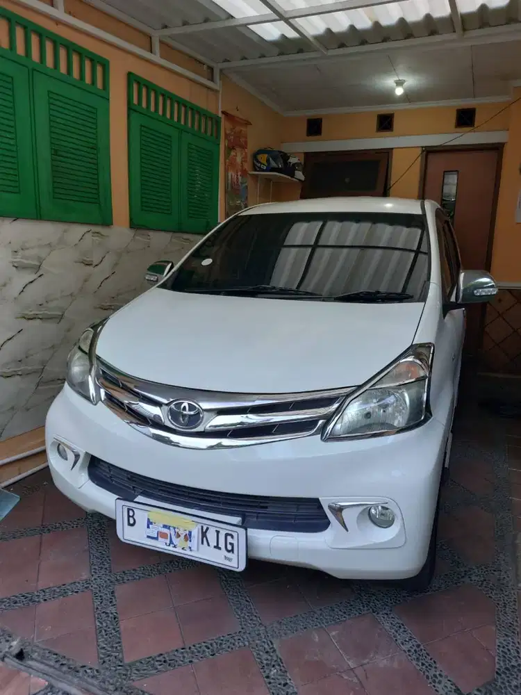 [WTS] DIJUAL TOYOTA AVANZA 2012 1.3 G MT PUTIH BEKASI