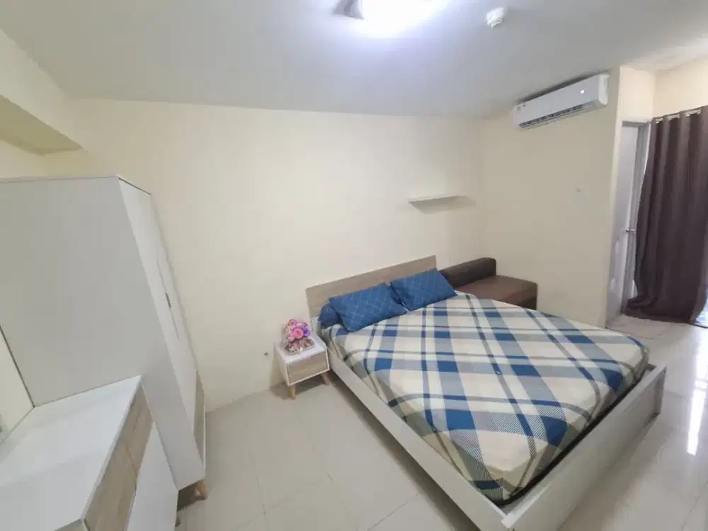 Sewa Studio Furnished Apartemen Bassura City - Tower Flamboyan - Minimal 3 Bulanan - Free IPL