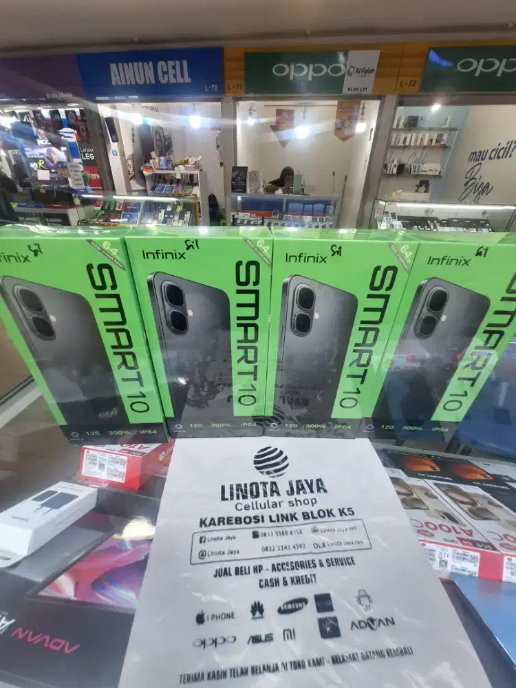 Infinix Smart 10 ram 3+3/64gb new