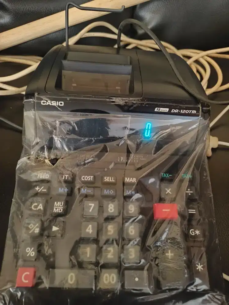 Casio Desk top printer DR 120TM BK