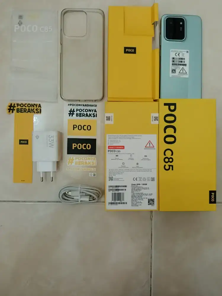 Poco C85 6/128 seperti baru