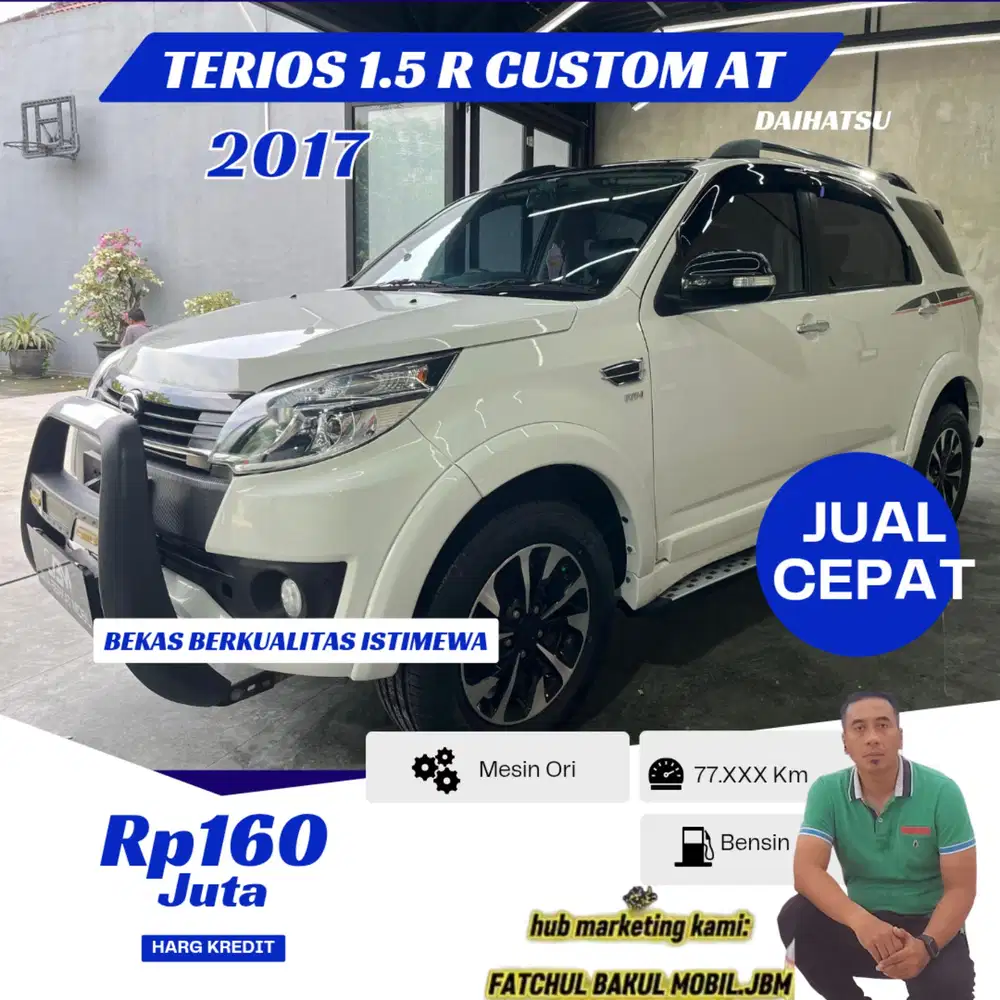 DAIHATSU TERIOS 1.5 R (CUSTOM) AT 2017