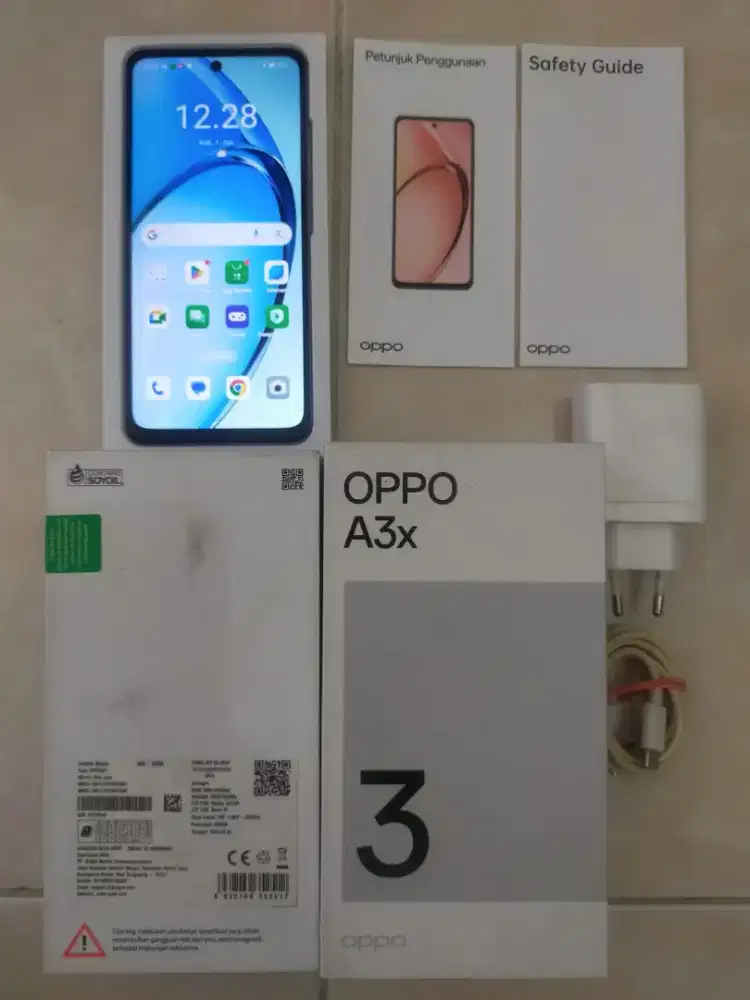 Oppo A3x 6/128 asli Oppo bukan barang refurbish