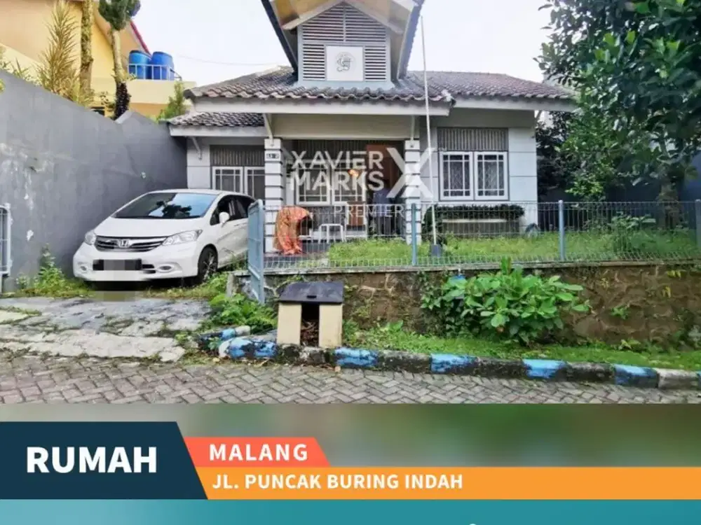 Harga Miring Dijual Rumah Terawat di Puncak Buring Indah, Malang