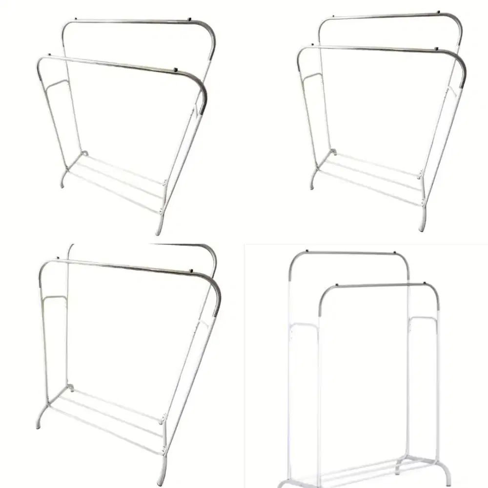 Gantungan baju besi estetik rak gantung baju