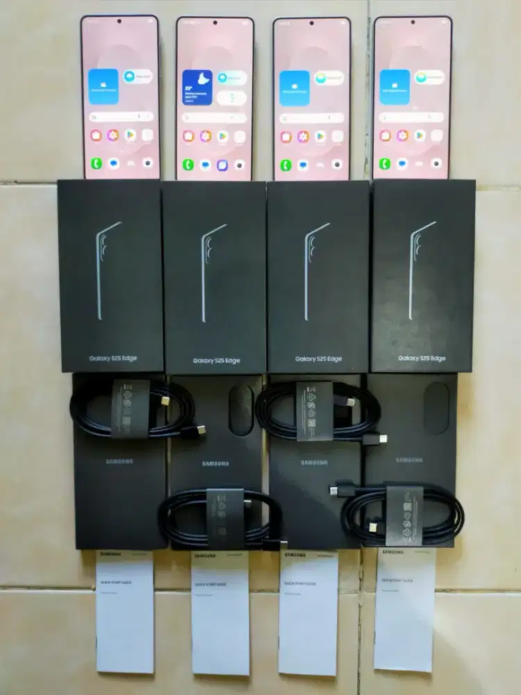 Samsung Galaxy S25 edge 12/256 seperti baru