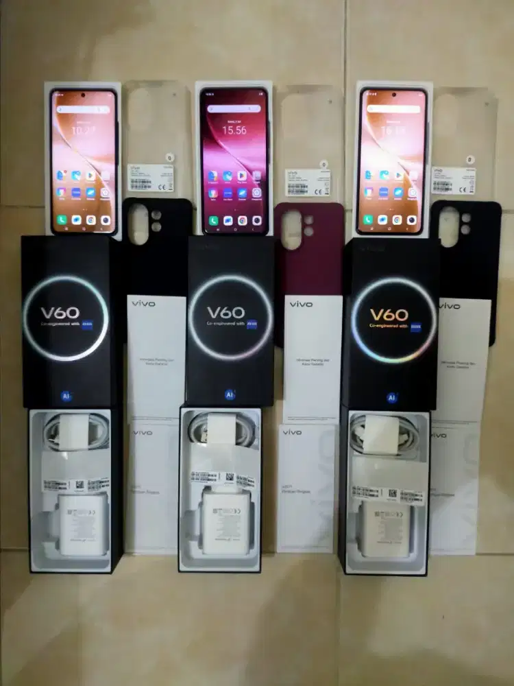 Vivo V60 5G 8/256 asli Vivo bukan barang refurbish