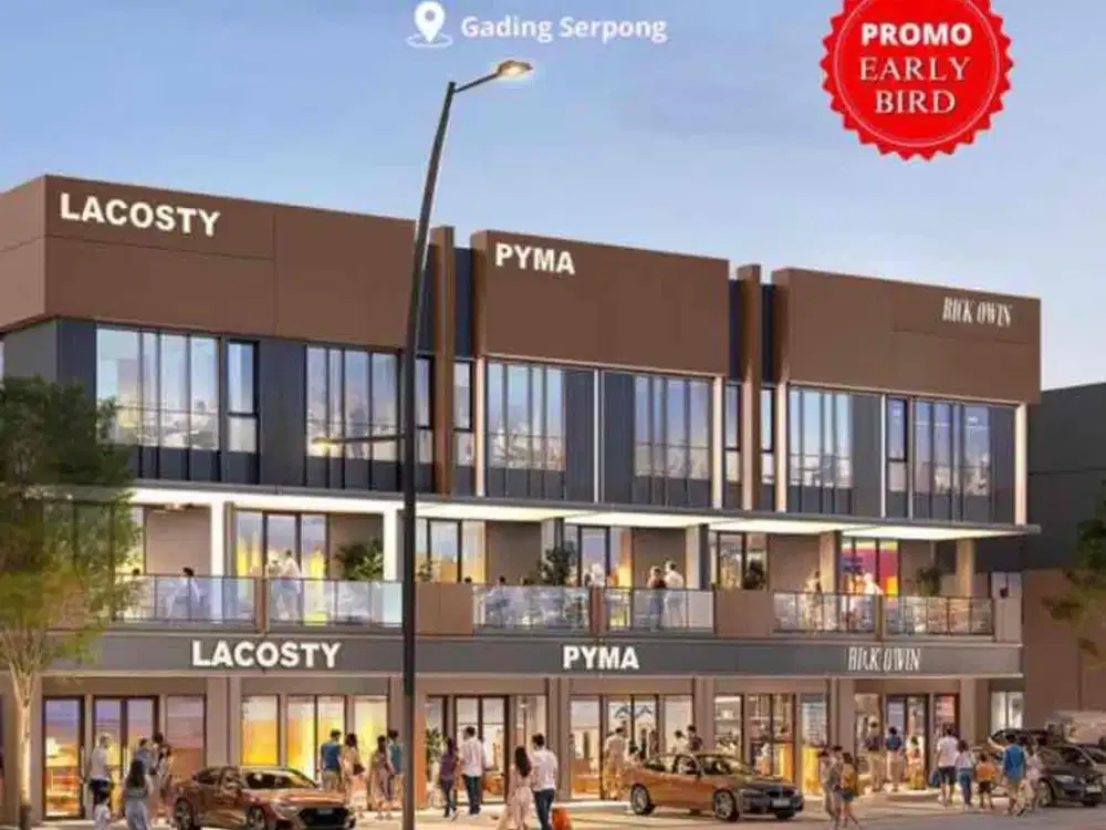 Ruko Pasadena Square South sebrang Taman Rasa lokasi Strategis