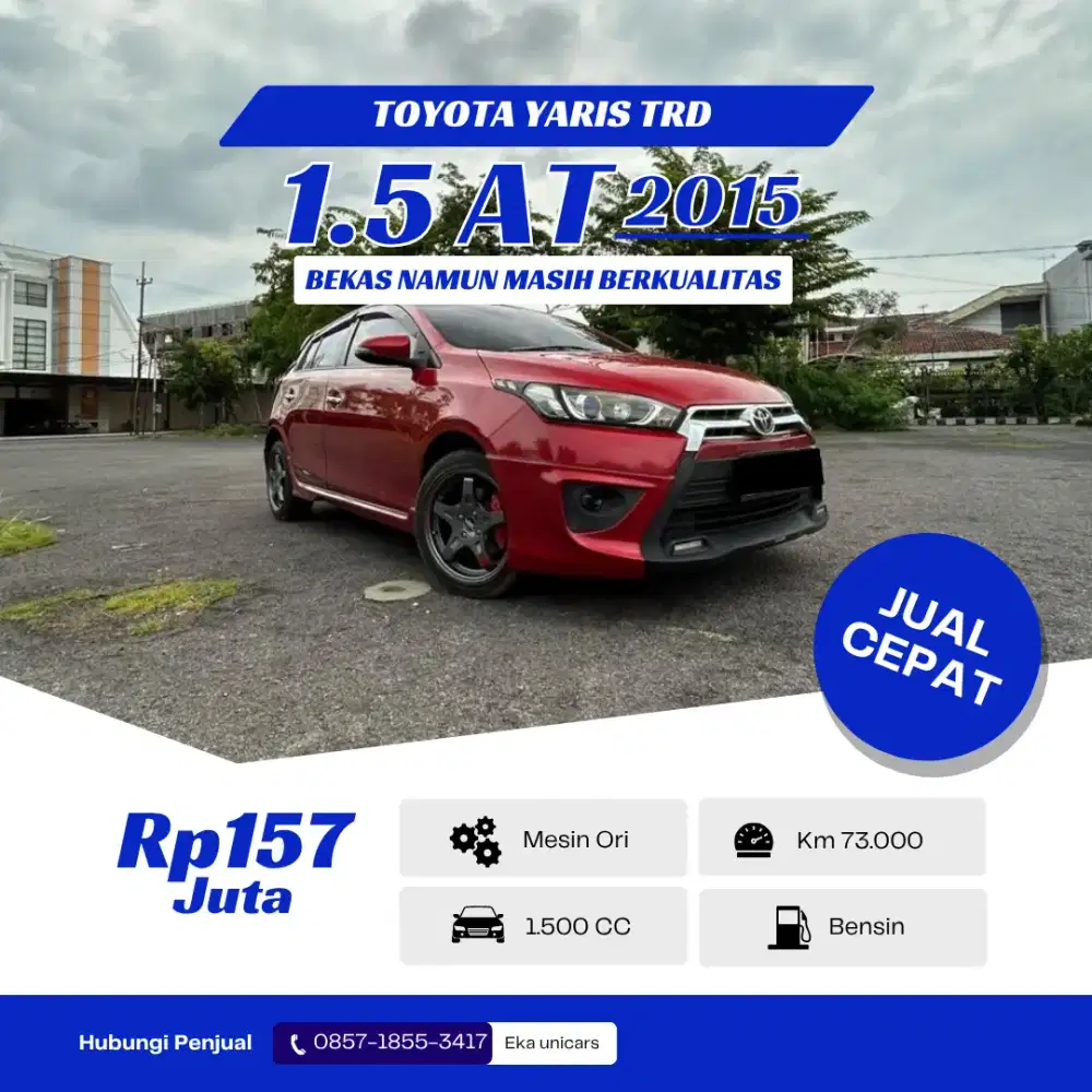 Toyota Yaris TRD Sportivo 2015 matic