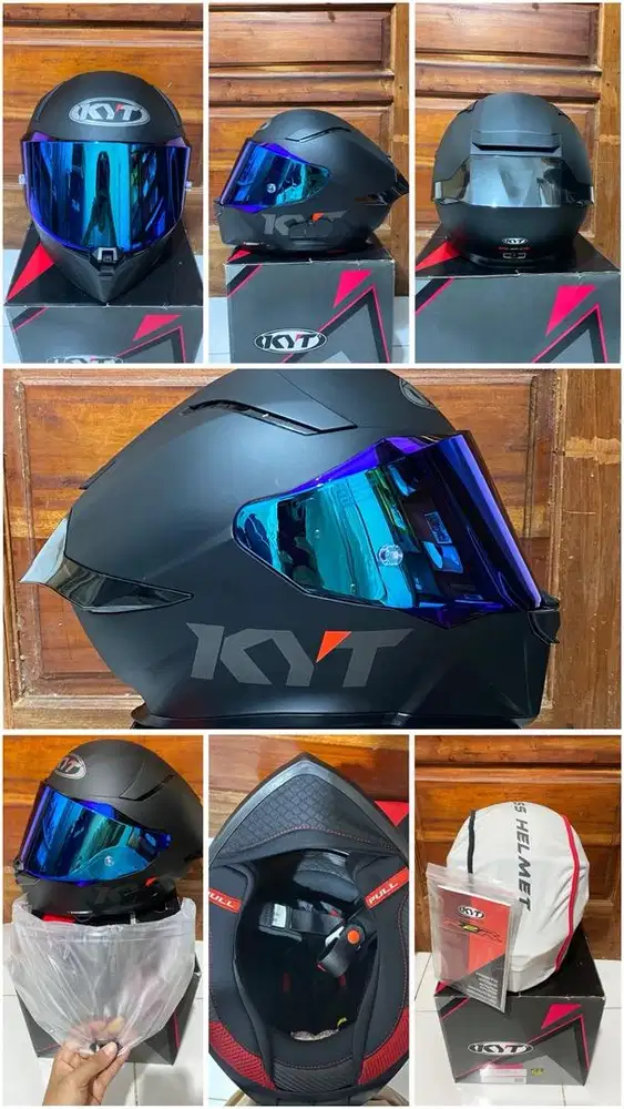 Helm KYT R2R Plain matte Black Size L