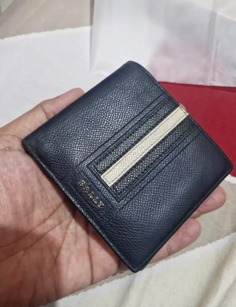 Preloved dompet bally original kulit asli