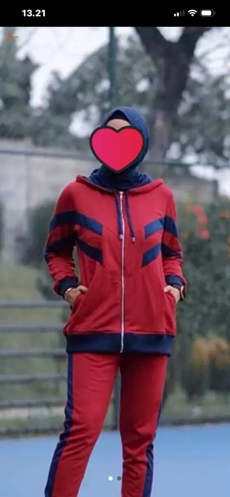 Baju olga oneset maroon