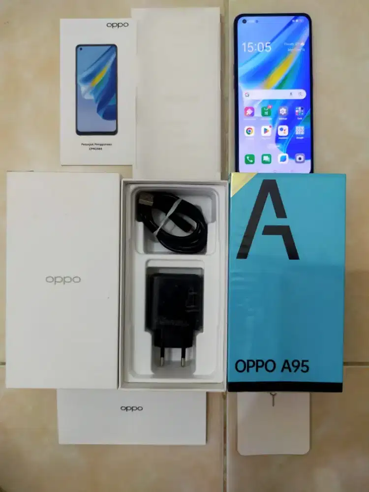 Oppo A95 8/128 asli Oppo bukan barang refurbish