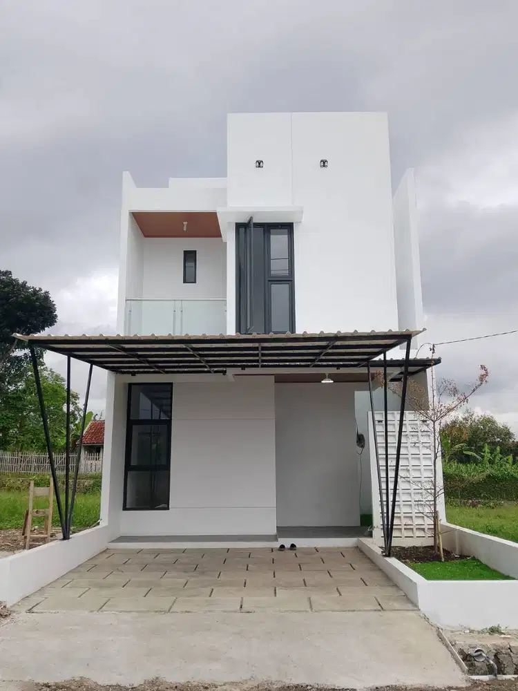 Rumah Modern Minimalis Skandinavia Style Akses Strategis