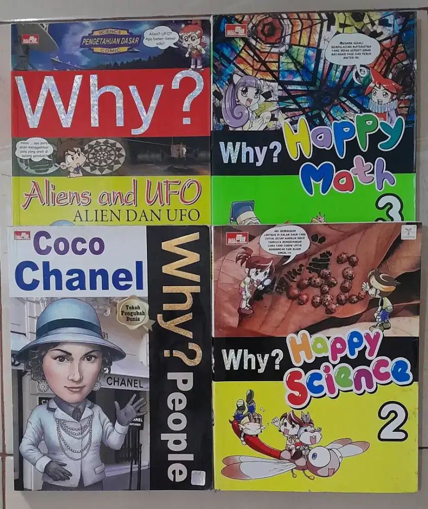 Bismillah, silahkan kumpulan macam² buku novel komik dll