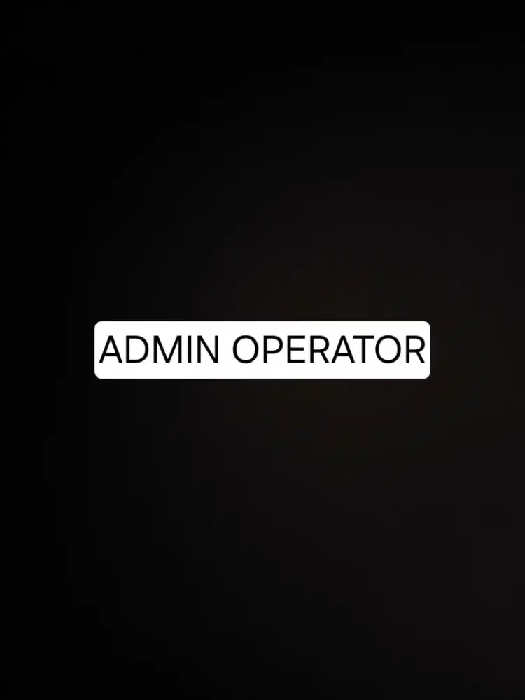 dibutuhkan segera staff admin