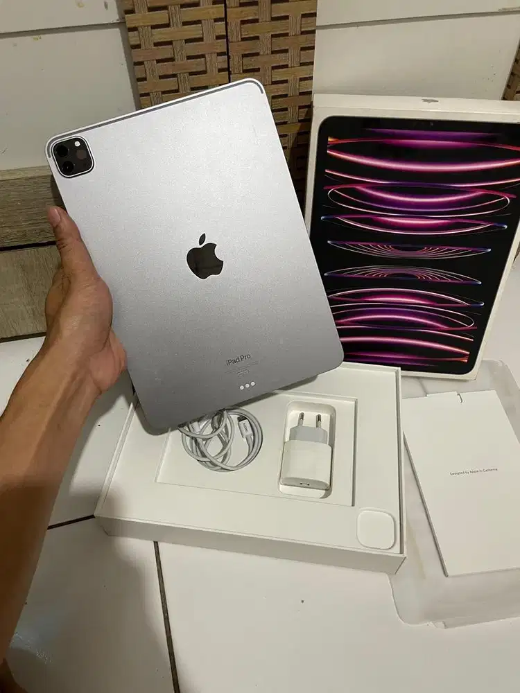 Ipad pro 11-inch 128 (m2) gen4 wifi ex ibox mulus like new