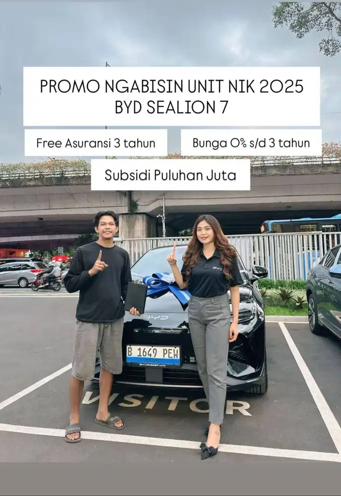 [Mobil Baru] Promo Sealion 7 Free Asuransi Bunga 0%