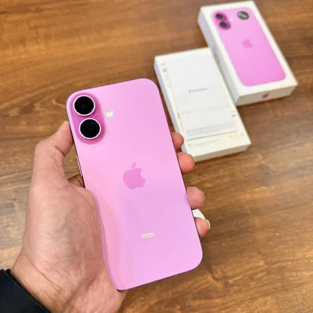 iPhone 16 256Gb Pink iBox bisa tukar tambah