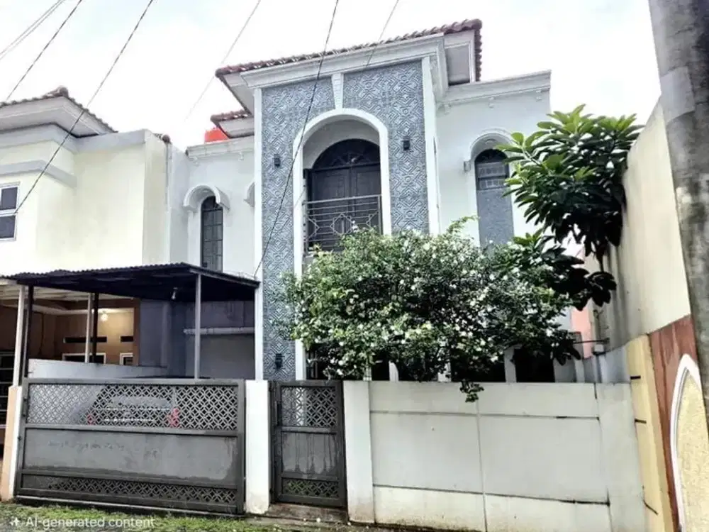 Dijual Rumah Strategis 1 Langkah dari LRT Harjamukti