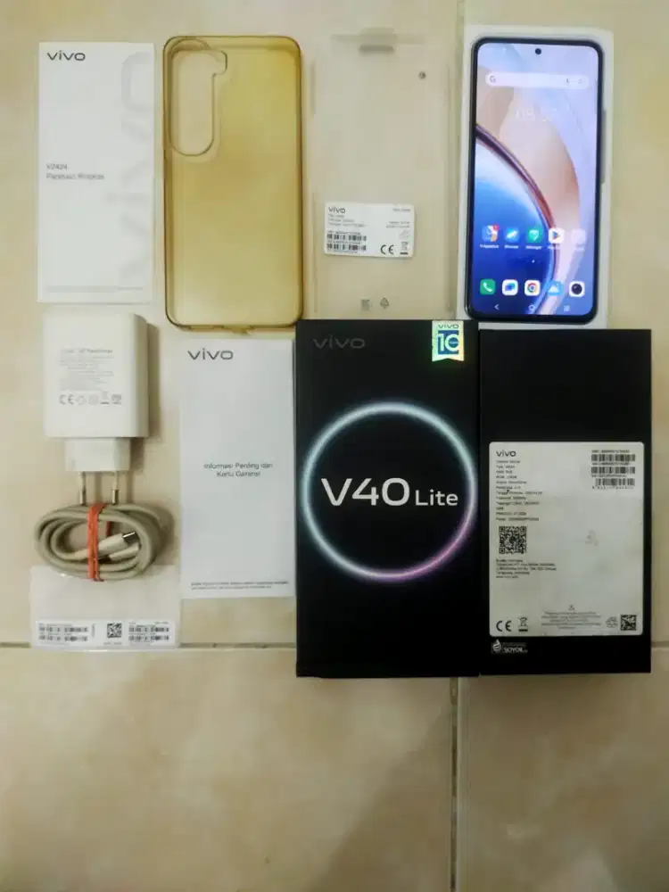 Vivo V40 lite 8/128 asli Vivo bukan barang refurbish