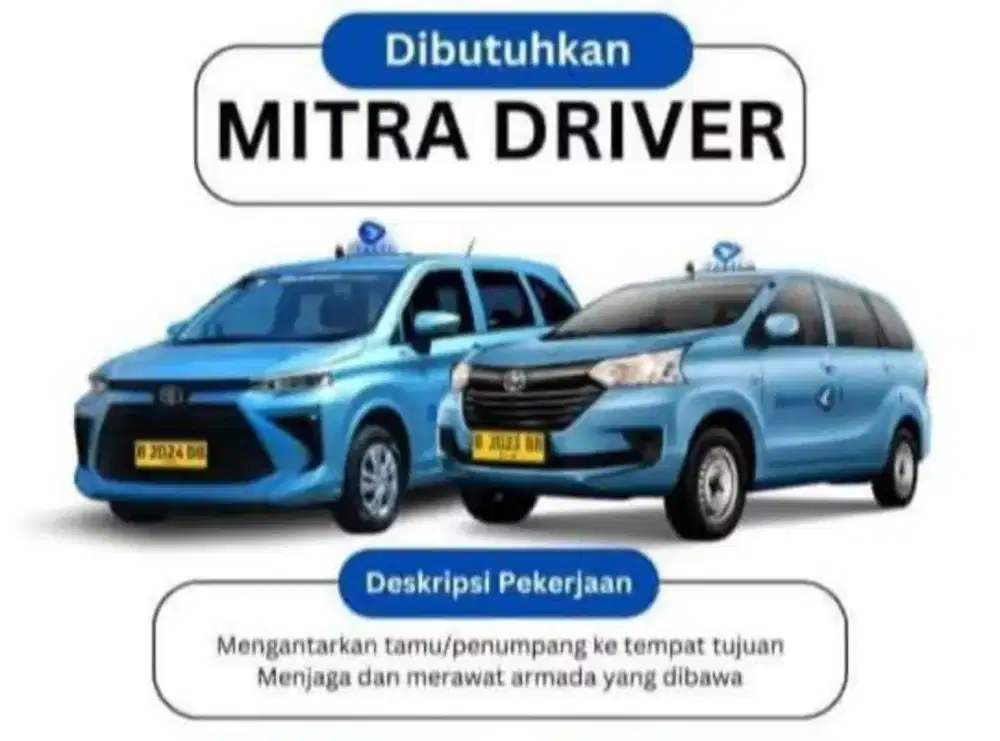 Di buka lowongan kerja supir/driver
