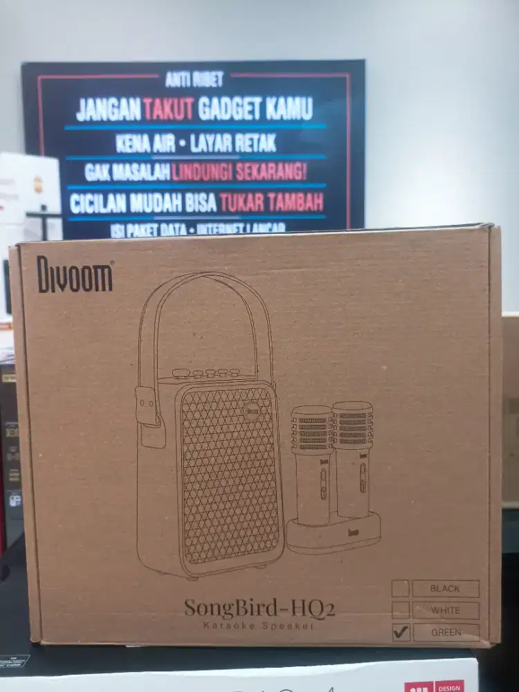 DIVOOM SongBird-HQ Karaoke Speaker Bisa Kredit Dp 0