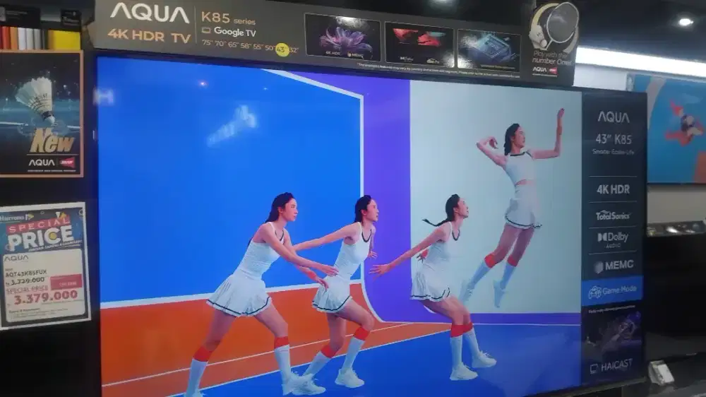 CICILAN TANPA KARTU KREDIT TV AQUA 43 inch