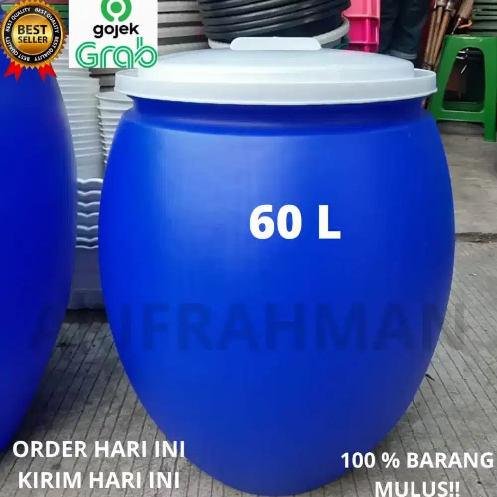 Gentong air serbaguna 60L