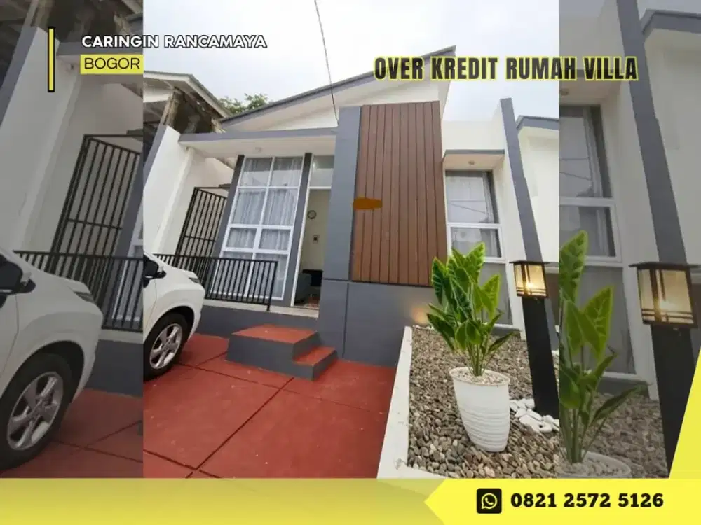 Over Kredit Rmh Cantik 45JT di Rancamaya Bogor 5 menit Tol Caringin