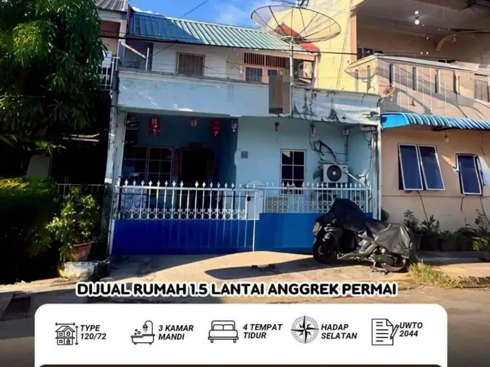 Dijual Rumah Anggrek Permai Baloi batam
