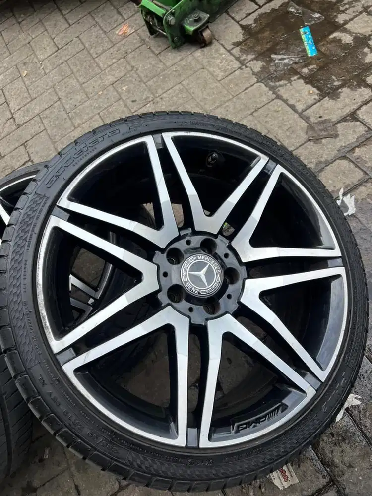 MURAH VELG AMG R19 ORIGINAL EDITION EX MERCEDES CLS400 AMG BAN TEBAL