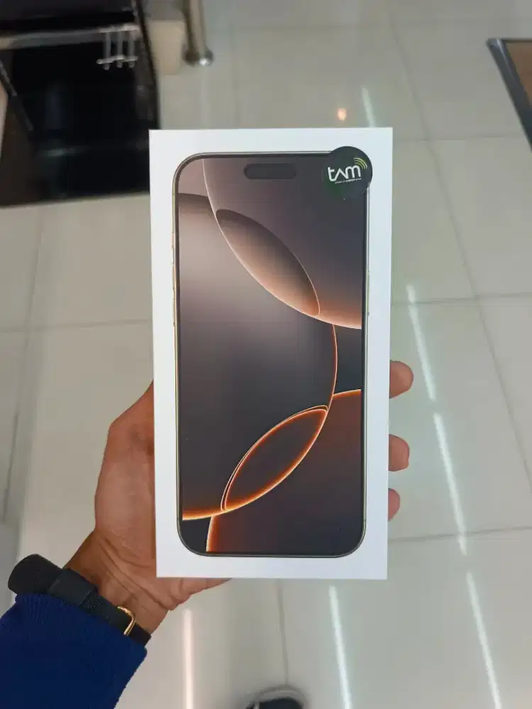 Promo iPhone 16 Promax 256GB Garansi Resmi Free TA 20W Softcase TG