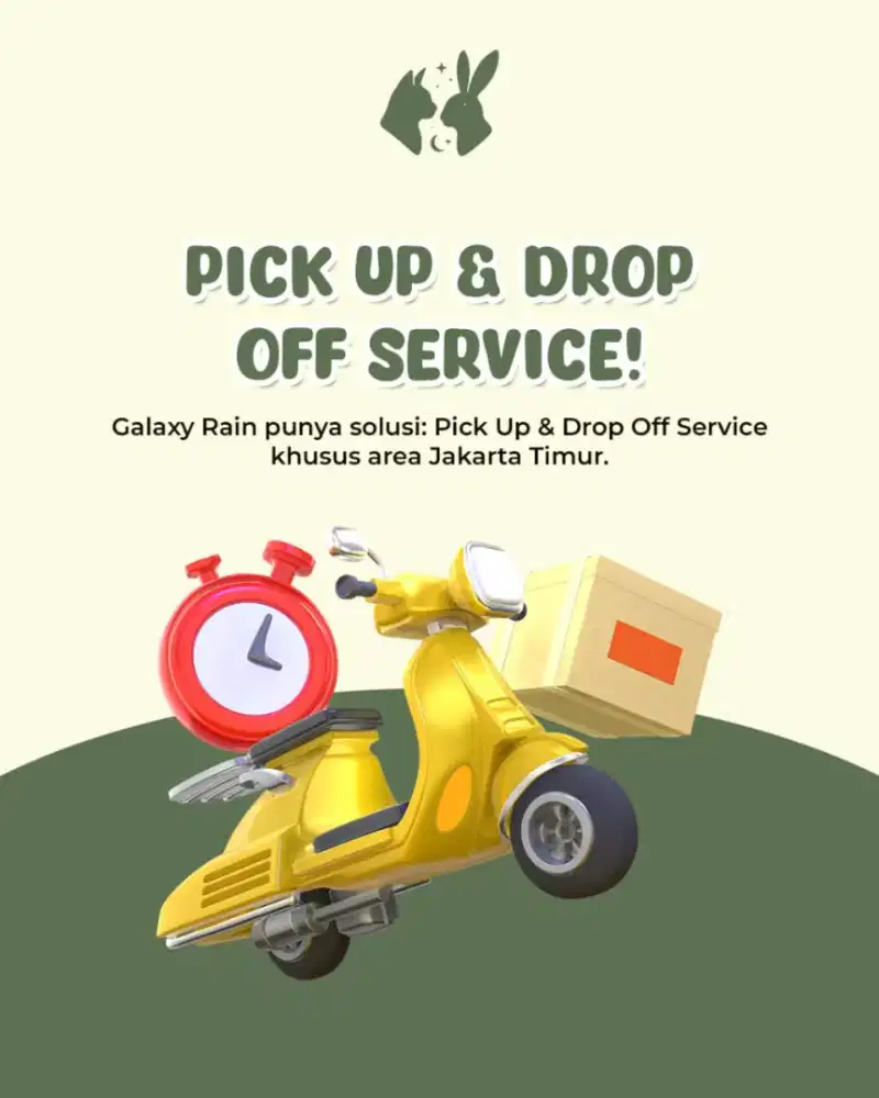 Di cari helper dan penjemputan