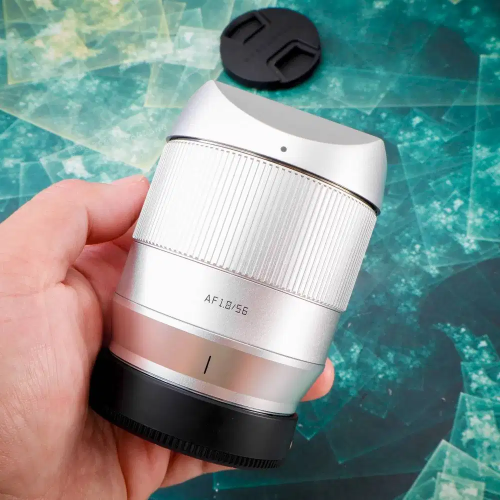 TTartisan 56mm F1.8 AF for Sony APSC. Fullset Like New.