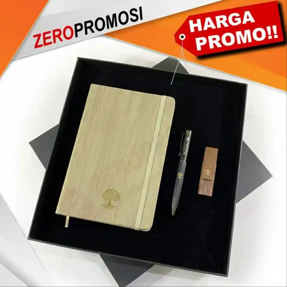 Corporate Branding Gift Set 3in1 Eksklusif GFS203