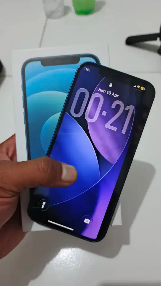 Iphone 12 blue fulset istimewa