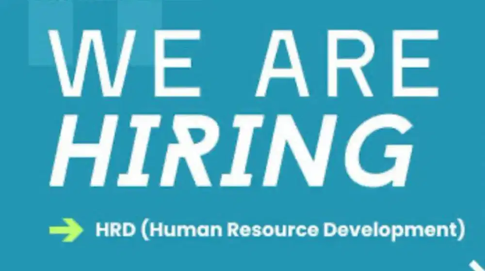 Di Butuhkan 1 Orang Human Resource Development