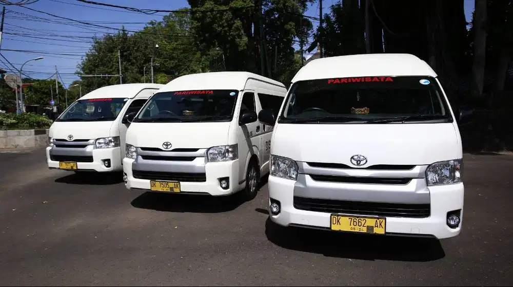 DIJUAL 2 UNIT HIACE 2017