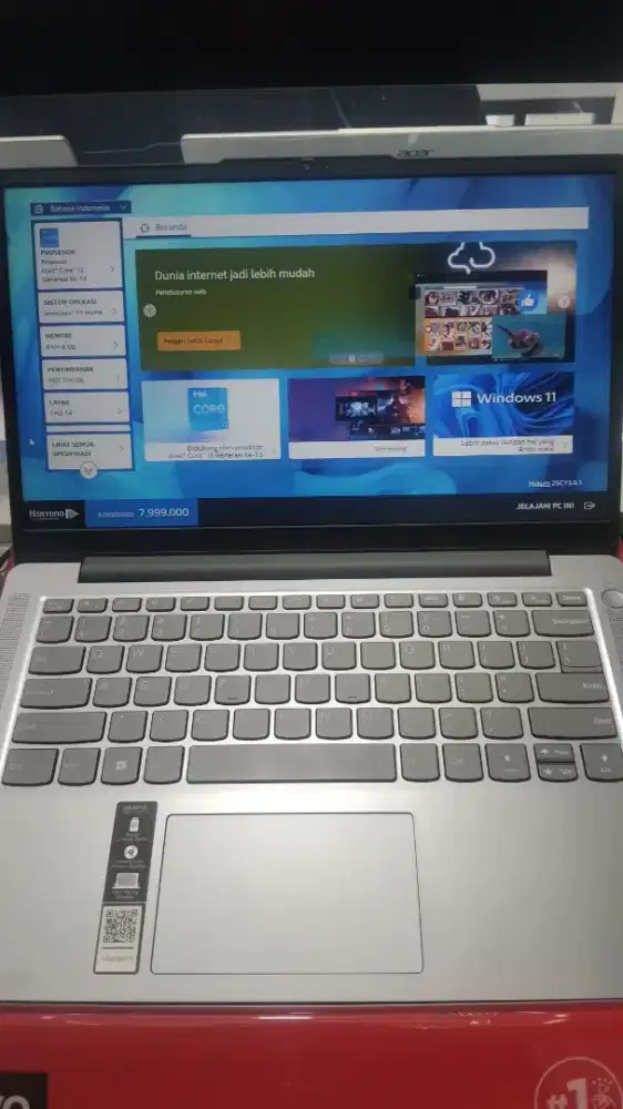 CICILAN TANPA KARTU KREDIT LAPTOP LENOVO GEN-13