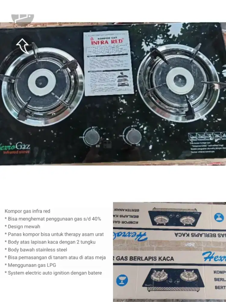 Jual 1 unit Kompor Tanam HexroGaz